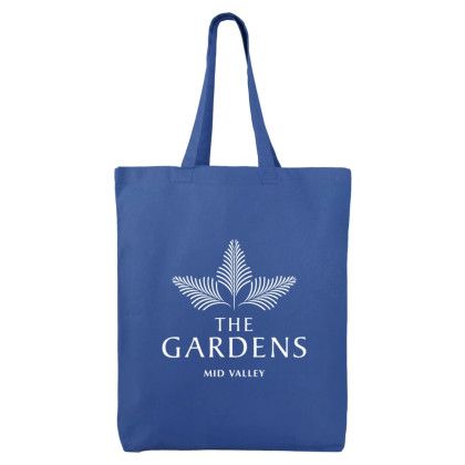 Custom 6 oz Cornelius Cotton Tote - Royal Blue 