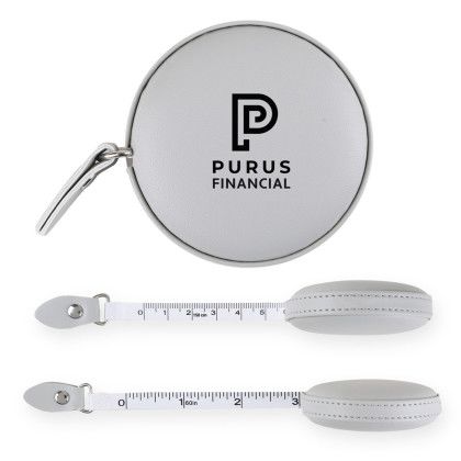 Custom Pocket Pal Vegan Leather 5' Measuring Tape Custom Pocket Pal Vegan Leather 5' Measuring Tape