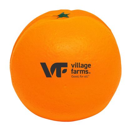 Custom Orange Stress Reliever Custom Orange Stress Reliever