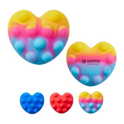 Custom Heart Push Pop Ball V2 - All color Custom Heart Push Pop Ball V2 - All color