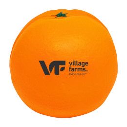 Custom Orange Stress Reliever Custom Orange Stress Reliever