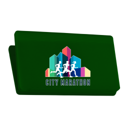 Custom 4 Inch Magnetic Clip - Dark Green