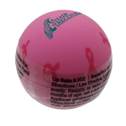 Custom Awareness Round Lip Balm - Side View Custom Awareness Round Lip Balm - Side View