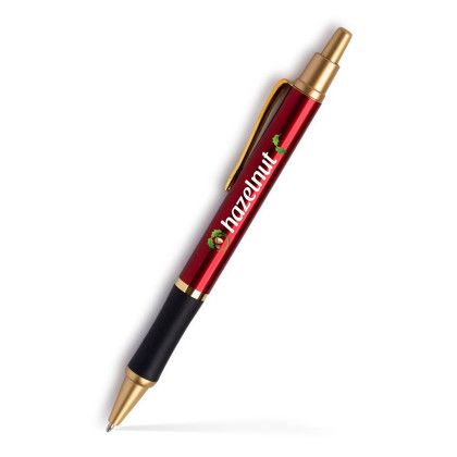 Custom Sleeker Click Pen Gold Accents- Low Quantities - Burgundy Custom Sleeker Click Pen Gold Accents- Low Quantities - Burgundy