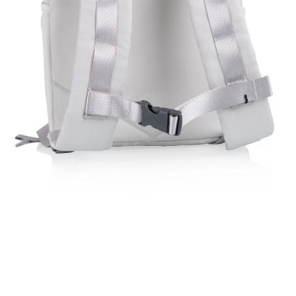 Custom PTX 2.0 Tarana Recycled Backpack Cooler - Halo Gray Clip View Custom PTX 2.0 Tarana Recycled Backpack Cooler - Halo Gray Clip View