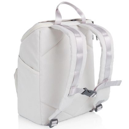 Custom PTX 2.0 Tarana Recycled Backpack Cooler - Halo Gray Back View Custom PTX 2.0 Tarana Recycled Backpack Cooler - Halo Gray Back View