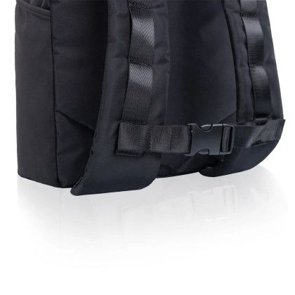 Custom PTX 2.0 Tarana Recycled Backpack Cooler - Carbon Black Clip View Custom PTX 2.0 Tarana Recycled Backpack Cooler - Carbon Black Clip View