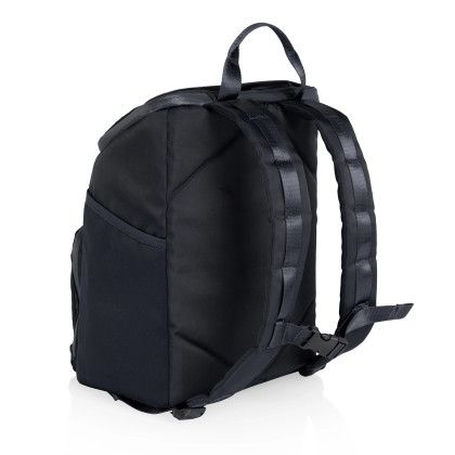 Custom PTX 2.0 Tarana Recycled Backpack Cooler - Carbon Black Back View Custom PTX 2.0 Tarana Recycled Backpack Cooler - Carbon Black Back View