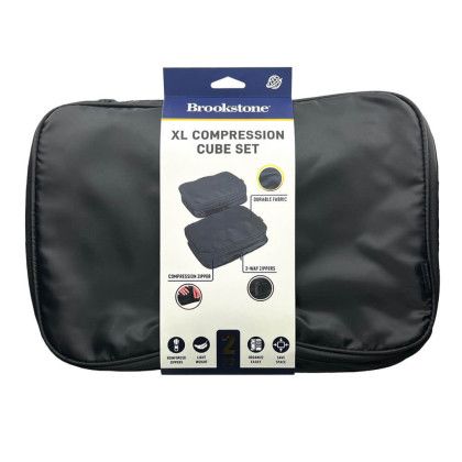 Custom Brookstone 2 Pack XL Compression Cube - Packaging View 