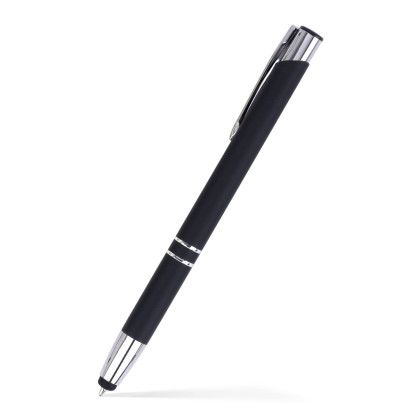 Custom Monica Stylus Click Metal Pen- Low Quantities - Black Custom Monica Stylus Click Metal Pen- Low Quantities - Black
