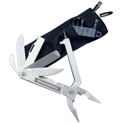 Custom Electro Etched Multimaster 17 Function Multi-Tool w/ Nylon Pouch Custom Electro Etched Multimaster 17 Function Multi-Tool w/ Nylon Pouch