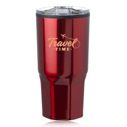 Custom 16 oz. Creston Travel Mug - Red Custom 16 oz. Creston Travel Mug - Red