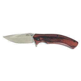 Custom 4.5" Wood Handle Liner Lock Custom 4.5" Wood Handle Liner Lock