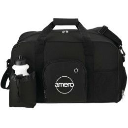 Custom Weekender Duffel Bag - Black