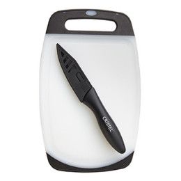 Custom Cut-It Board & Paring Set - Black