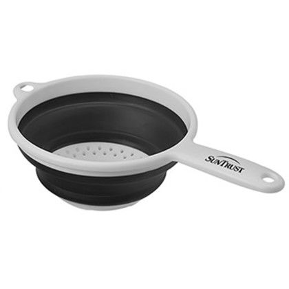 Custom Collapsen Silicone Strainer - Black Custom Collapsen Silicone Strainer - Black
