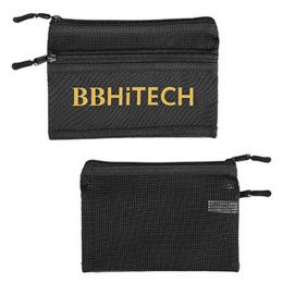 Custom rPET Mesh Tech Pouch - Black Custom rPET Mesh Tech Pouch - Black
