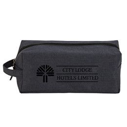 Custom Heathered Dopp Kit Custom Heathered Dopp Kit