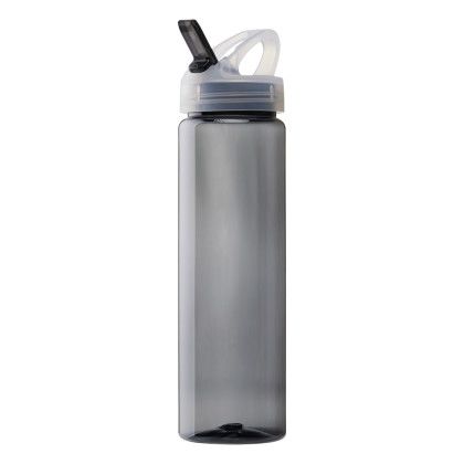 Custom Malibu 25 oz. PET Bottle w/Flip Spout Lid - Smoke Custom Malibu 25 oz. PET Bottle w/Flip Spout Lid - Smoke
