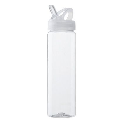 Custom Malibu 25 oz. PET Bottle w/Flip Spout Lid - Clear Custom Malibu 25 oz. PET Bottle w/Flip Spout Lid - Clear