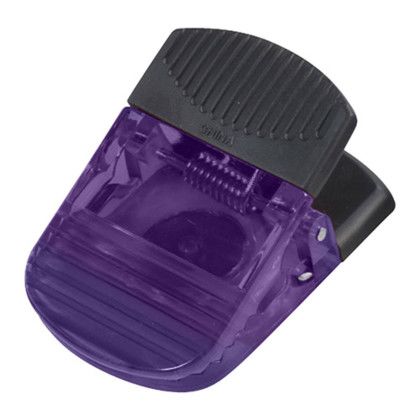 Custom Clip with Magnet- Low Quantities - Translucent Purple Custom Clip with Magnet- Low Quantities - Translucent Purple