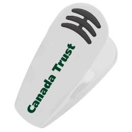 Custom Mega Magnet Clip - White Custom Mega Magnet Clip - White