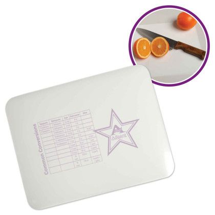 Custom Flex-it Cutting Board - Translucent Frost - Lifestyle View Custom Flex-it Cutting Board - Translucent Frost - Lifestyle View