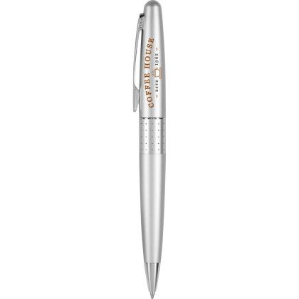 Custom MR Metropolitan Collection Ball Point Pen - Silver