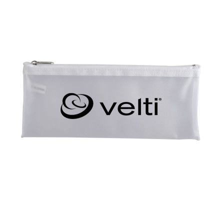Custom Frosted Pencil Pouch - Frost