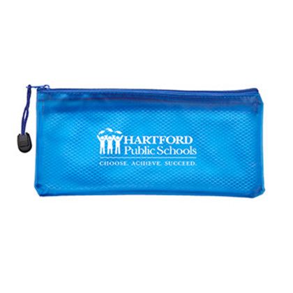 Custom Teach-It Pencil Pouch - Frost Blue