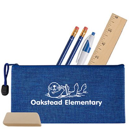 Custom Heathered School Kit - Blue