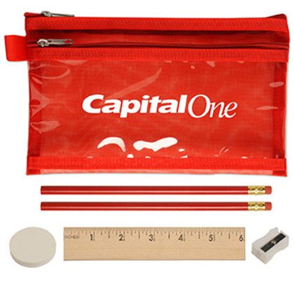 Custom Honor Roll School Kit-Blank Contents - Red
