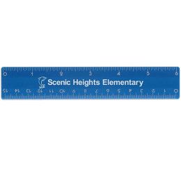 Custom 6" Plastic Ruler Custom 6" Plastic Ruler