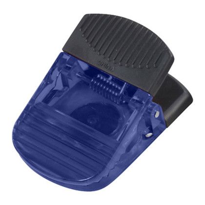 Custom Clip with Magnet- Low Quantities - Translucent Blue Custom Clip with Magnet- Low Quantities - Translucent Blue