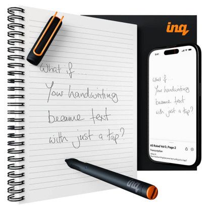 Custom Inq Smart Pen Writing Set - Black In Use Custom Inq Smart Pen Writing Set - Black In Use