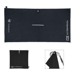 Custom Cutter & Buck rPET Magnetic Golf Towel - Embroidered - All Colors 