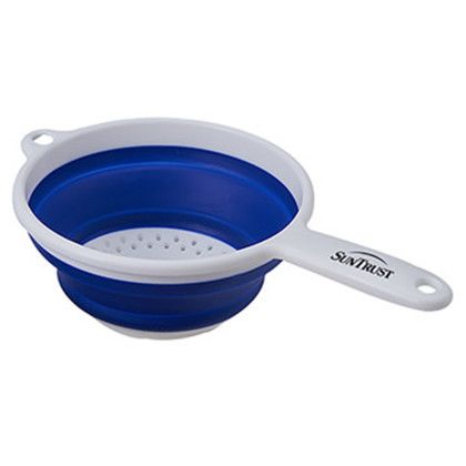 Custom Collapsen Silicone Strainer - Blue Custom Collapsen Silicone Strainer - Blue