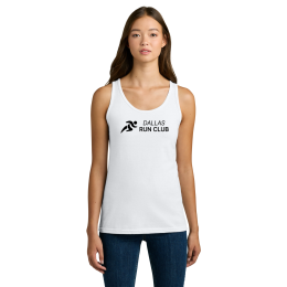 Custom Gildan Softstyle Tank Top - White Front View 