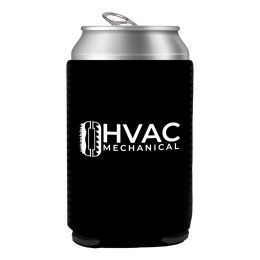 Custom Neoprene Can Cooler - Black