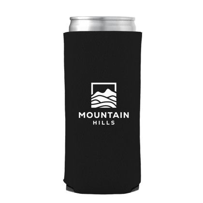 Custom BEST 12 oz Slim Can Cooler - Black Custom BEST 12 oz Slim Can Cooler - Black