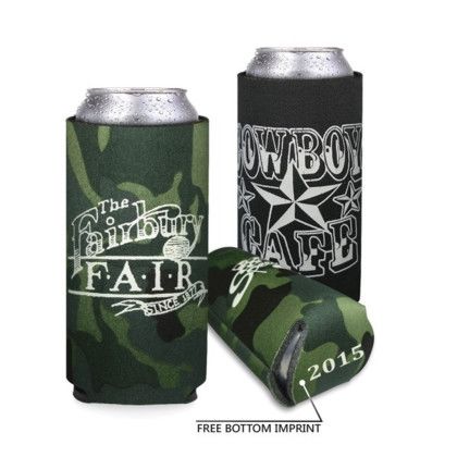 Custom 24 oz Cool-Apsible Can Cooler
