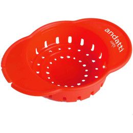 Custom Can Strain-It Can Strainer Kitchen Tool - Red