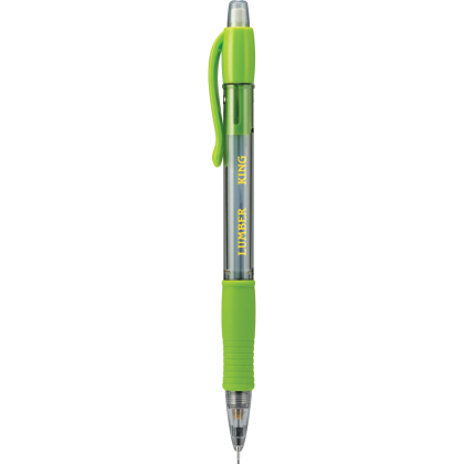 Custom G2 Mechanical Pencil w/Colored Grip & Clip (0.7 mm) - Lime Custom G2 Mechanical Pencil w/Colored Grip & Clip (0.7 mm) - Lime