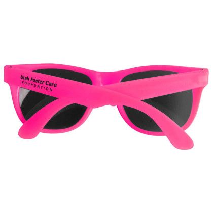 Custom Sweet Sunglasses - Neon Pink Custom Sweet Sunglasses - Neon Pink