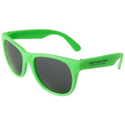 Custom Sweet Sunglasses - Neon Green Custom Sweet Sunglasses - Neon Green