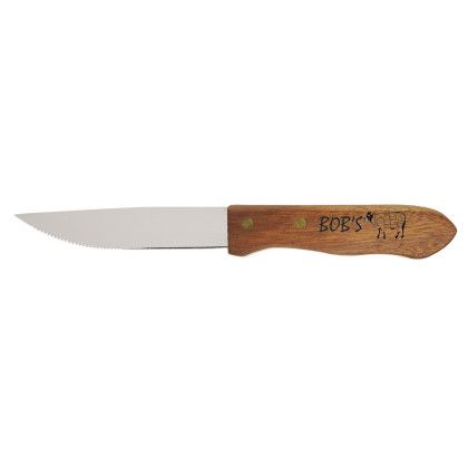 Custom Jumbo Steak Knife - Laser engraved