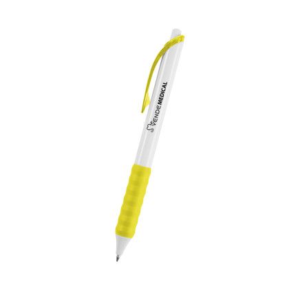 Custom Rowan rABS Gel Pen - White With Yellow Custom Rowan rABS Gel Pen - White With Yellow