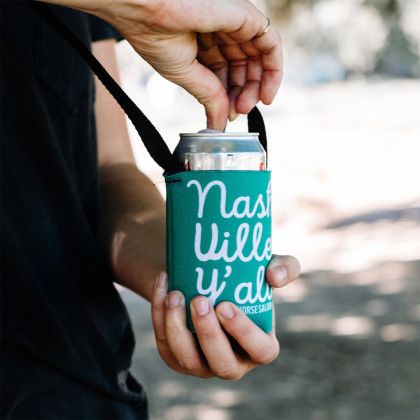 Custom American Made Hands-Free Can Cooler