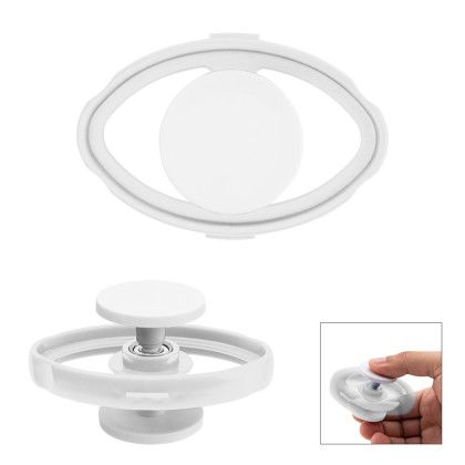 Custom Double Axis Fun Spinner - White with White Custom Double Axis Fun Spinner - White with White