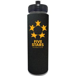 Custom 25 oz. Freedom Bottle with One Color Sleeve